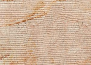 Detailansicht TRACO Naturstein Nebra Buntsandstein in grau-weiß / lachsorange mit scharrierter Oberfläche