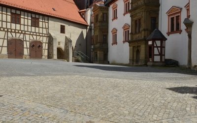 Restaurierung der Veste Heldburg mit Natursteinen von TRACO