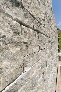 Landesgartenschau Würzburg 2018 - mit Mauersteinen aus Limes® Dolomit
